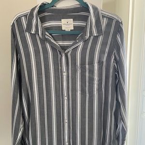 Women's Oversized Button Down Top